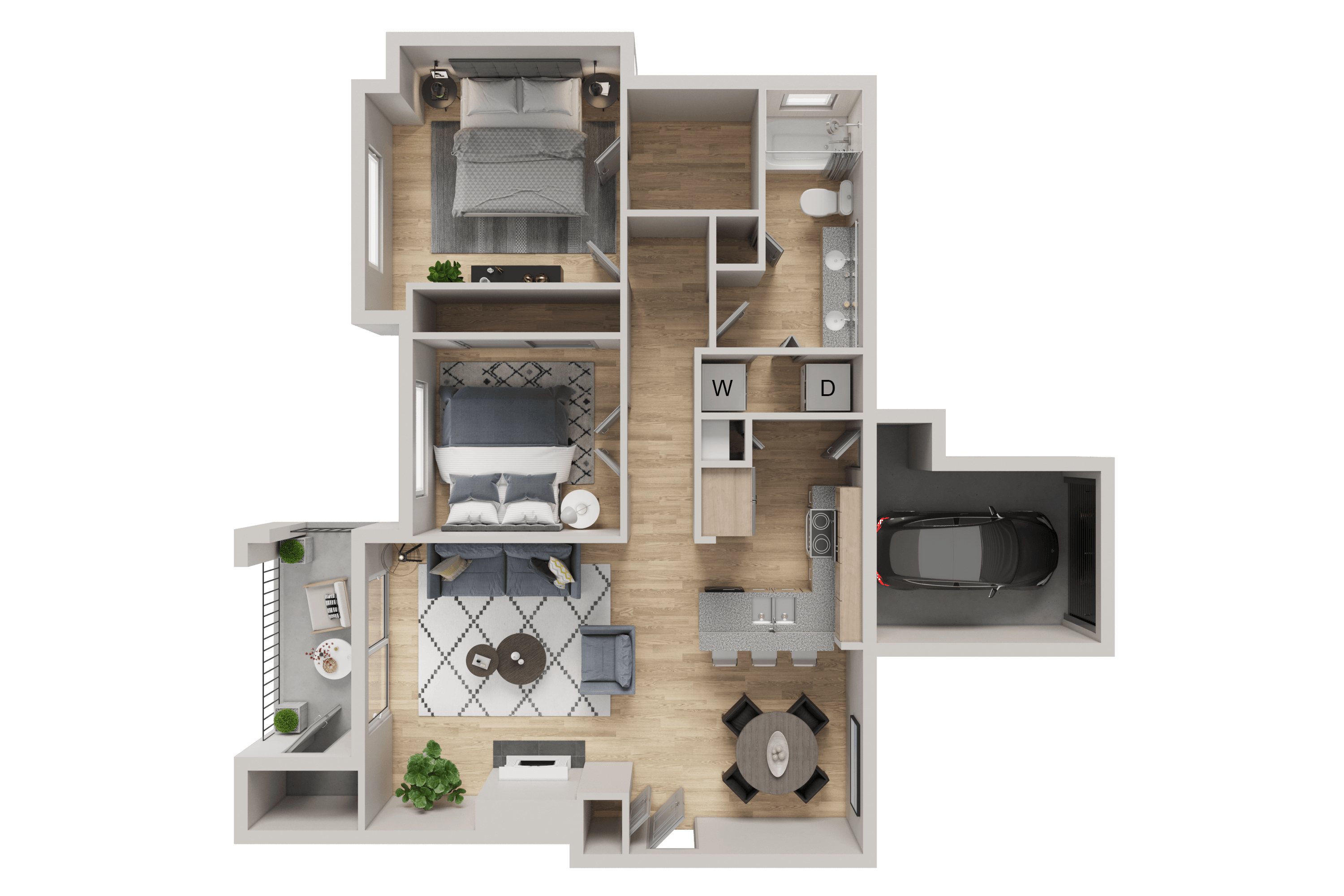 Mazo Garage floor plan